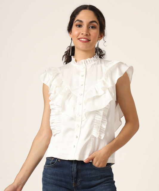 Oslo Ruffle Top